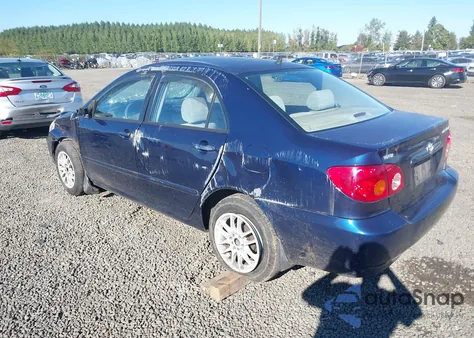 2003 Toyota Corolla Le from USA, damaged, VIN 1NXBR32E83Z086059